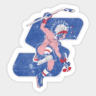 Springfield Indians ==== Minor Professional Hockey Sticker
